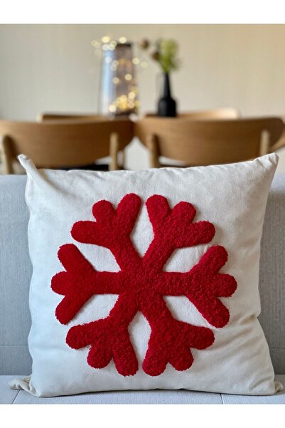 punch passion Διακοσμητικό κάλυμμα μαξιλαριού με κέντημα διάτρησης (100% χειρ...