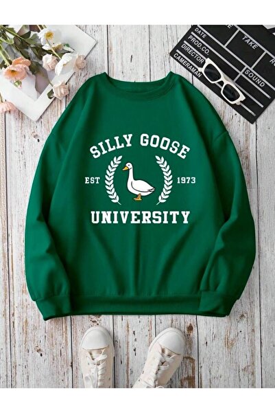 MAGORS STIL-X UNIVERSITY БАСКІЛЬ ОВЕРСАЙЗ БІСІКЛЕТ ЯКА СВІТШОРТ