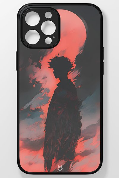 TREND Eclipse Unbreakable (Tempered) Glass Hard Plastic iPhone 14 Pro Phone Case