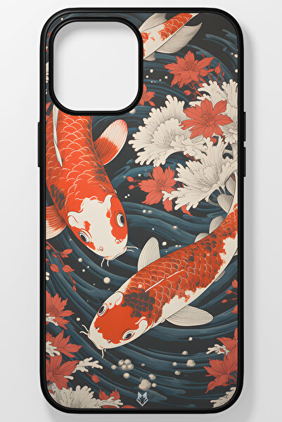 TREND Hokusai Japon Kültürü Kırılmaz (TEMPERLİ) Cam Sert Plastik Iphone 15 Pr...