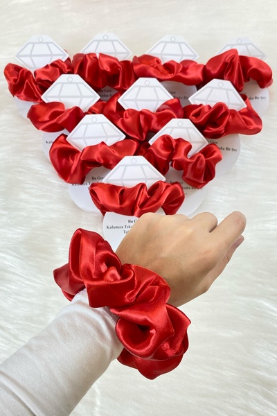 ZEYMERADE مشبك هدية أحمر، حناء ليلة وصيفة العروس والعروس وحفلات الخطوبة والخت...