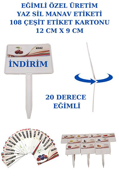 Manken İstanbul 30 τεμάχια με τσέπες με λαβή Ετικέτα καταστήματος μεταπωλητή με 108 τεμάχια ετικέτα από χαρτόνι