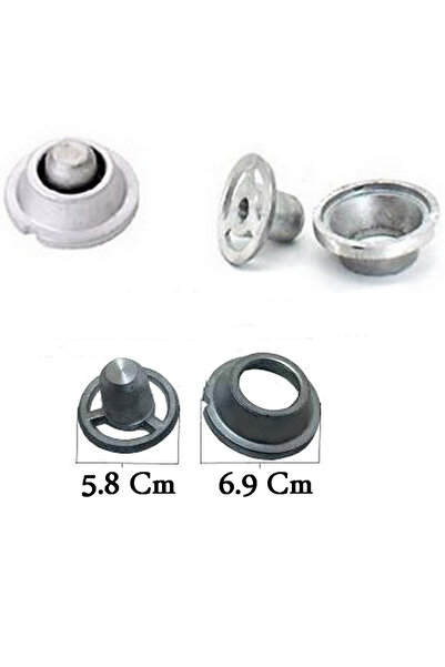 Russet İçli Köfte Yapma Aparatı Metal No:12