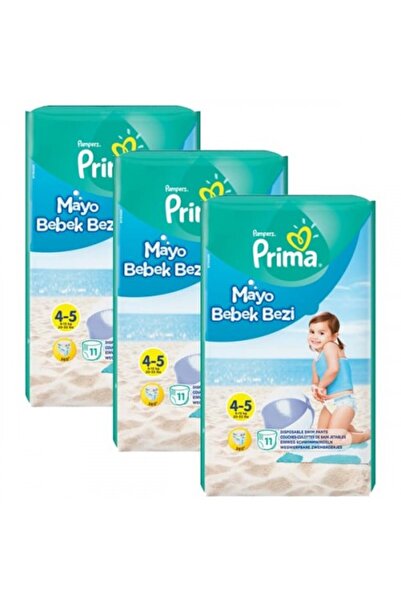 Prima Mayo Bebek Bezi 4 - 5 Beden 11 Li X 3 Adet