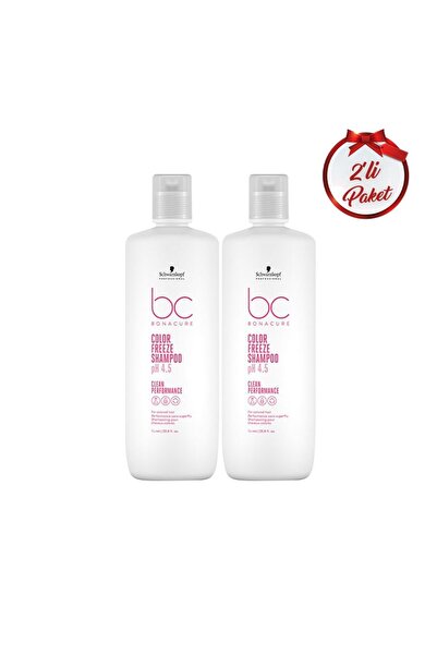 Schwarzkopf BC Clean Renk Koruyucu Şampuan 1000ml 2 Adet