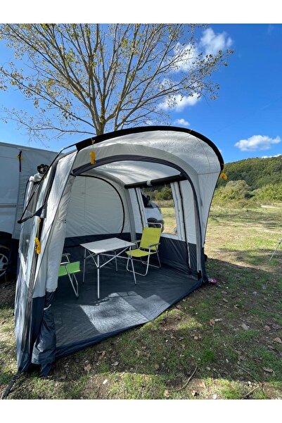 Genel Markalar Karavan Önü Şişme Çadır Air Tent Havalı Karavan Tentesi Portatif 220x240cm