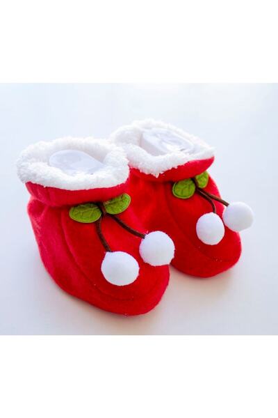 Puppis Baby Red Cherry Baby Girl Puff