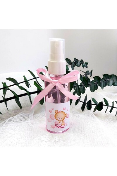 Hayaller Dükkanı Fısfıslı Kolanya Şişesi Kız Bebek Hediyelik 20 Adet -