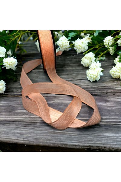 BukiroAtelier Linen Ribbon 5 Meters 2 cm Bow Ribbon