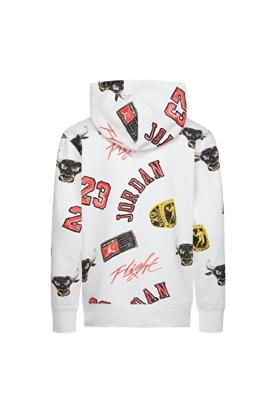 Nike Jordan Mj Essentıals Ft Aop Po Kap.Sweat Çocuk Sweatshirt