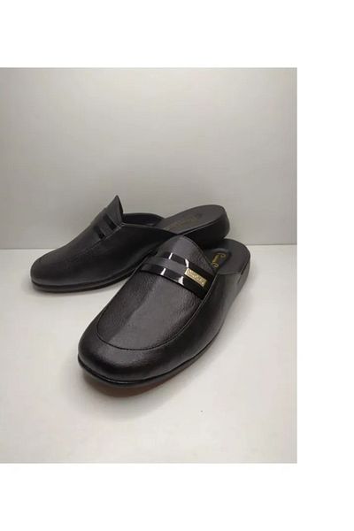 Pierre Cardin Δερμάτινες Παντόφλες Εμβληματικές - Groom Home, Medical Sole