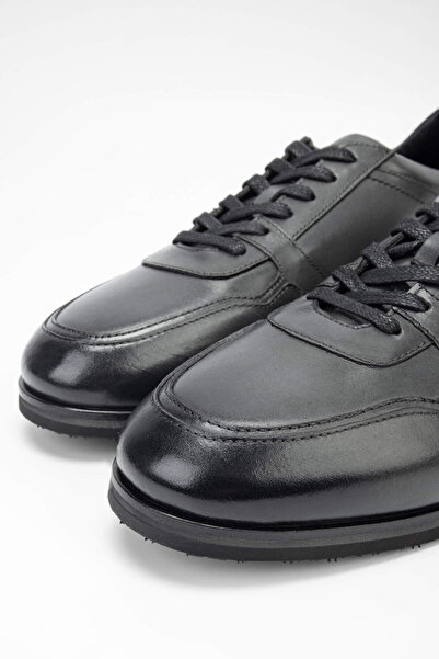 Tamer Tanca Men's Genuine Leather Gray Casual Shoes