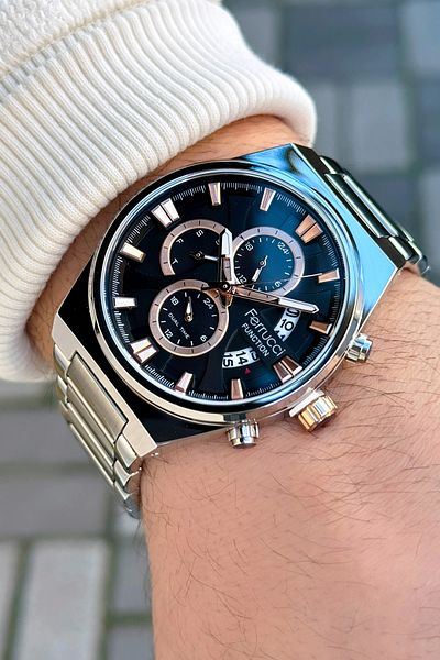 Ferrucci Function FCF 03250FM.02 Steel Cord Men's Wrist Watch