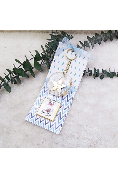 Hayaller Dükkanı 30 قطعة من أغطية الأطفال الورقية - سلسلة مفاتيح إيبوكسي وحلو...