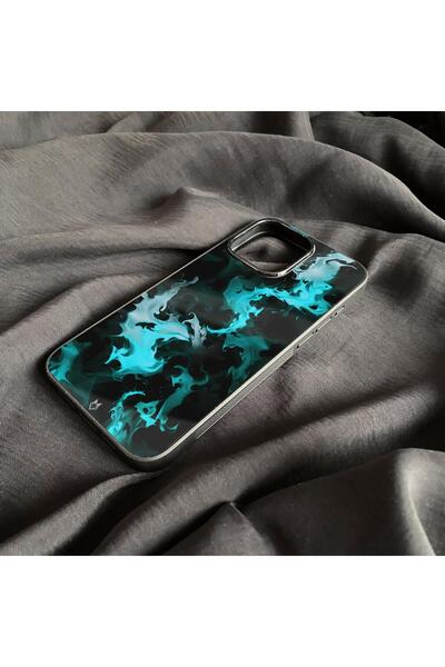 TREND Omega Unbreakable (Tempered) Glass Hard Plastic iPhone 15 Plus Phone Case