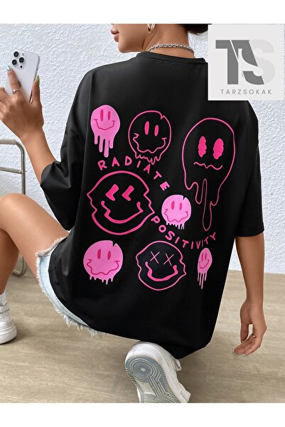 Tarzsokak Tricou cu grafică de desene animate, cu umerii goi