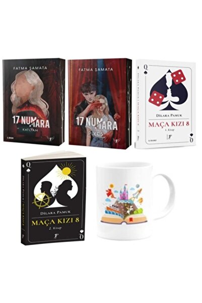 Artemis Yayınları 17 numara -1 ve 2. kitap -ve - maça kızı 8 -1.kitap ve 2.ki...