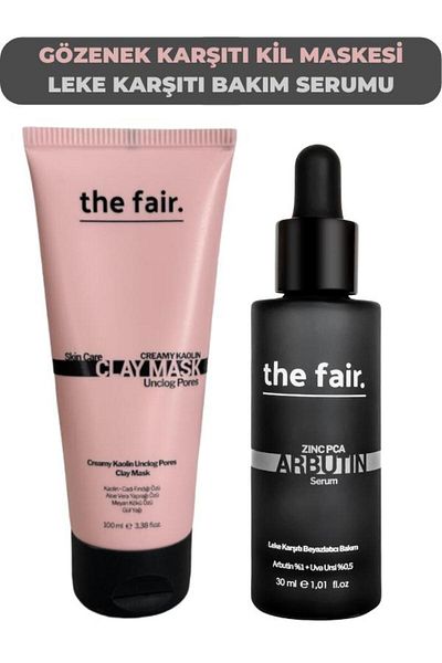 the fair. The Fair - Care Serum with Kaolin Pore and Blemish Mask