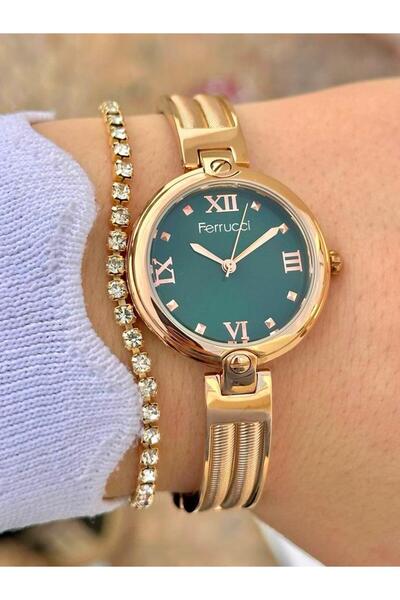 Ferrucci Frc.ft.1.274 Çelik Kordon 30 Mt Suya Dayanıklı Yeni Sezon Şık Tasarım Kol Saati
