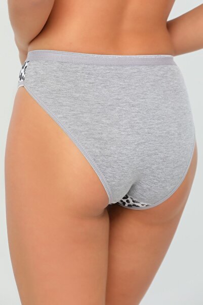 Tutku Leopar Kadın Slip Külot