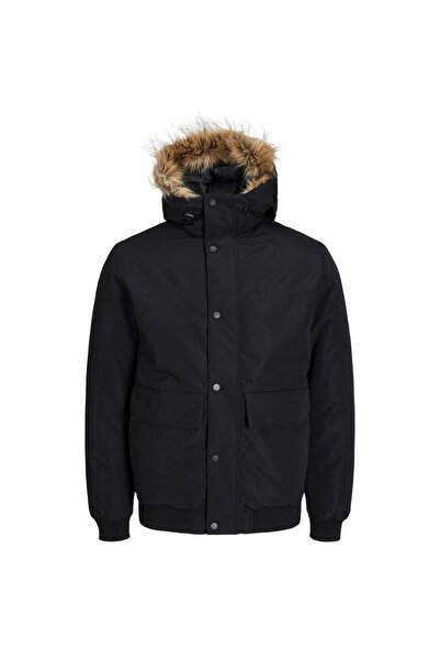 Jack & Jones JACK&JONES 12236822 ΜΠΟΥΦΑΝ ΜΕ ΣΤΑΘΕΡΟ ΚΑΠΙΣΟΝ ΧΟΝΤΡΟ ΜΠΟΥΦΑΝ