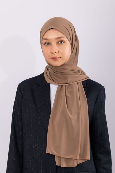 hijabchi Εισαγόμενο Premium Jersey - Dark Mink