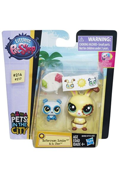 tmtoysandmore Littlest Pet Shop miniş buttercream sunday İkili Minişler akses...