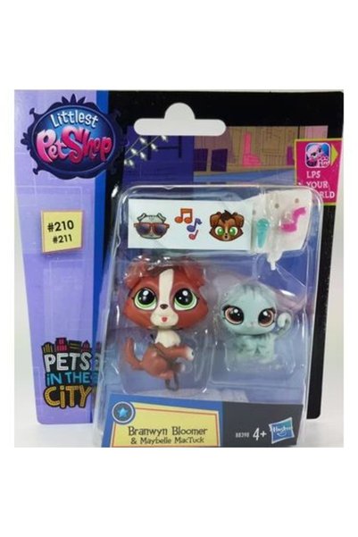 tmtoysandmore Littlest Pet Shop miniş branwyn bloomer İkili Minişler aksesuarlı orijinal