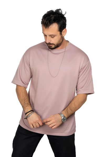 MAXI DRY Μπλουζάκι Oversize κατά της υπερβολικής εφίδρωσης, Αδιάβροχο, Διπλό στρώμα, Dusty Rose