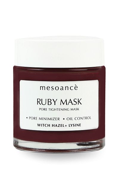 Mesoance Ruby Pore Mask - 100 ml Pore Firming and Repairing Glycolic Acid Mask