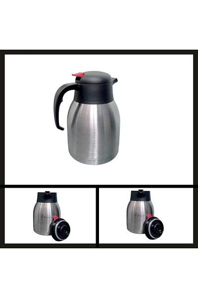 Uygunayakala Uyguna-Catch 1.5 Lt (png-1150p) Penguin Double Layer Steel Chubby Jug Thermos-ERM.117
