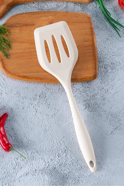 PERLAEVKAHVE Pare Silicone Spatula Beige