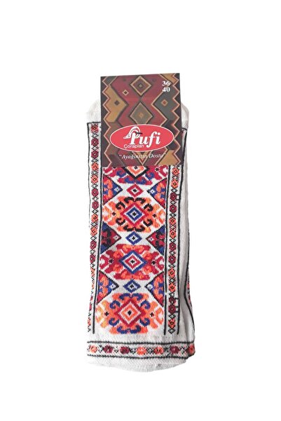 kapadokyahediyelik جوارب كليم منقوشة 2 أزواج من الجوارب