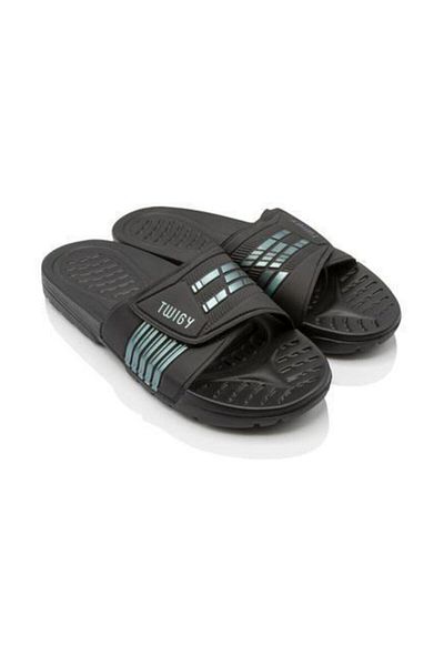 Twigy Ss0526 جاك النعال الرجالية السوداء