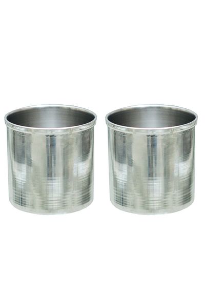 ANTEPSEPETİ ALUMINUM FLAT MODEL GLASS 2 PACK