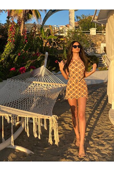 scyllastore Mira Tığ Örgü Tasarım Elbise