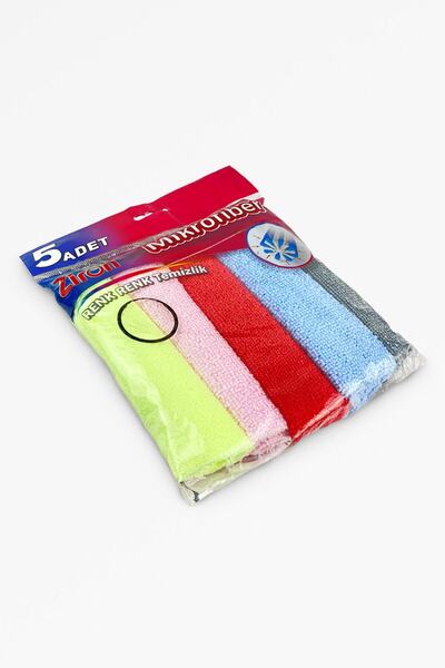 Ziron Set de 5 cârpe de curățare economice din microfibră