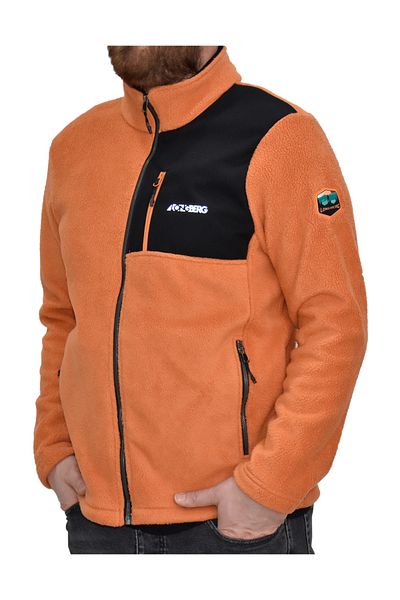 Longberg FULL ZIPPERED FLEECE COAT