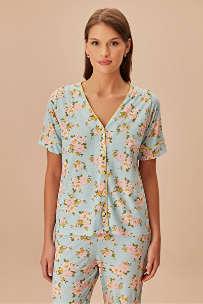 SUWEN Fiona Masculine Pajama Set