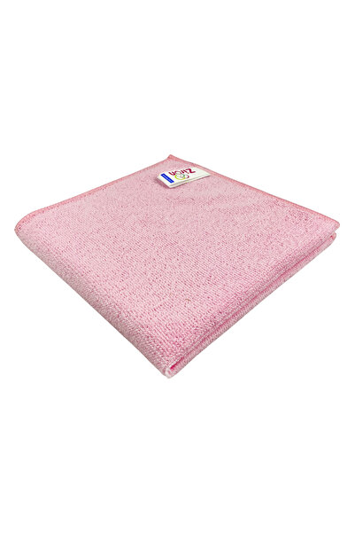 Ziron Mikrofiber Temizlik Bezi - Ev Bakım ve Temizlik İçin İdeal Pembe 1 Adet