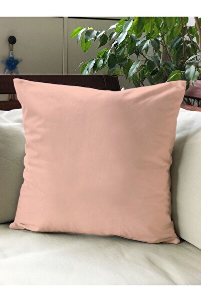Evmila Solid Color - Single Color Throw Pillow Cover Upholstery Suede Fabric ...