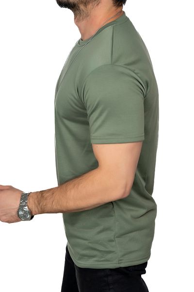 MAXI DRY Ανδρικό μπλουζάκι Crew Neck - Υπερβολική εφίδρωση, Απόδειξη διαρροής υγρασίας, Διπλή στρώση, Φύκια