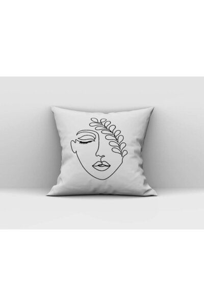 milroma Кадифена текстура, двустранна абстрактна серия с женски лица 07 калъф...