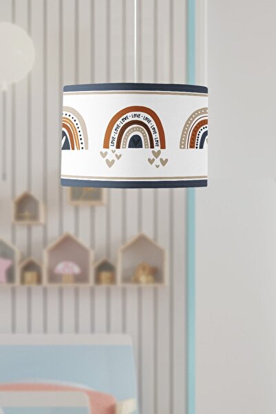 Evmila Iskandinav Gökkuşağı Çocuk Odası Sarkıt Avize Modeli