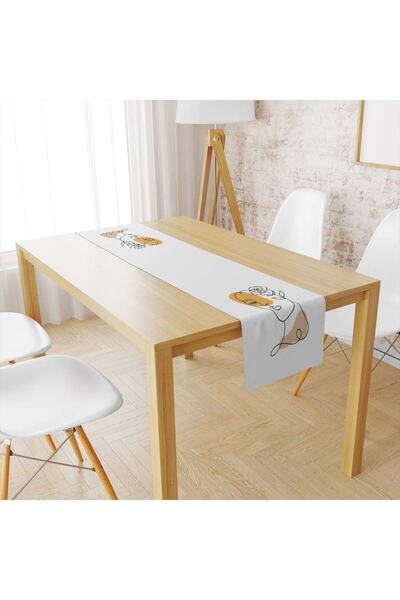 milroma Σειρά μινιμαλιστικών αφηρημένων σχεδίων με βελούδινη υφή 10 Runner 072