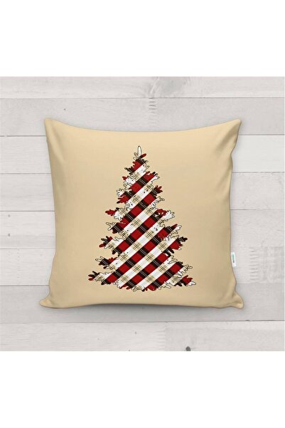milroma Калъфка за възглавница от кадифе с мотив „Нова година“
