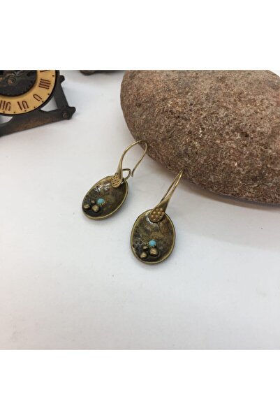 Porsuk Alternatif Etnik Desen Küpe