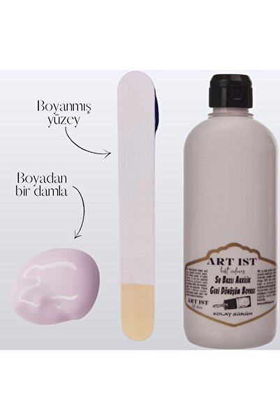 ART IST Geri Dönüşüm Boyaları 500ml - 063 ÇİÇEK BEYAZ