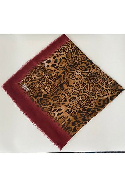 poloist Scriere din brânză cu imprimeu leopard