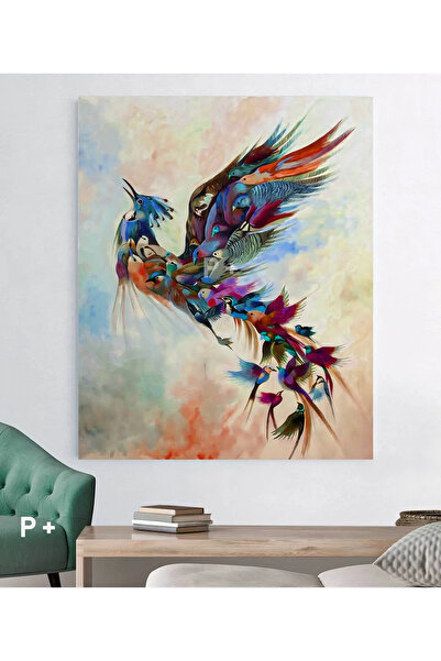 PrintiesPlus Anka Kuşu Kanvas Duvar Tablo